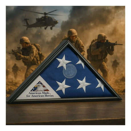 Tributary Flag Case: The Perfect Display for a Casket Flag