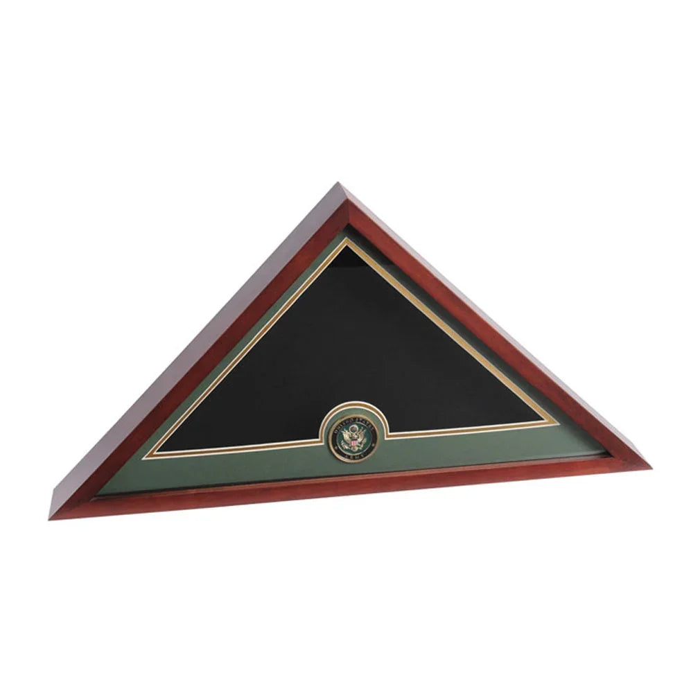 Medallion Flag Display Case, Memorial Flag Display case., , The Military Gift Store, Medallion Flag Display Case