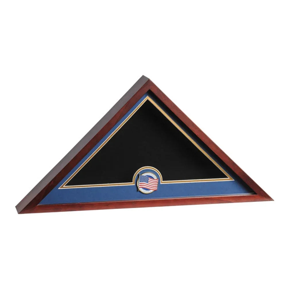 Medallion Flag Display Case, Memorial Flag Display case., , The Military Gift Store, Medallion Flag Display Case