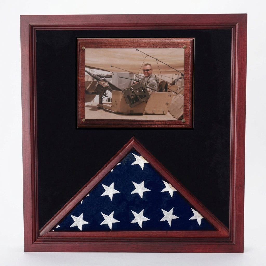 5x8 Flag shadow case, Flag & Photo Display Cases, , The Military Gift Store, Flag and Picture frame