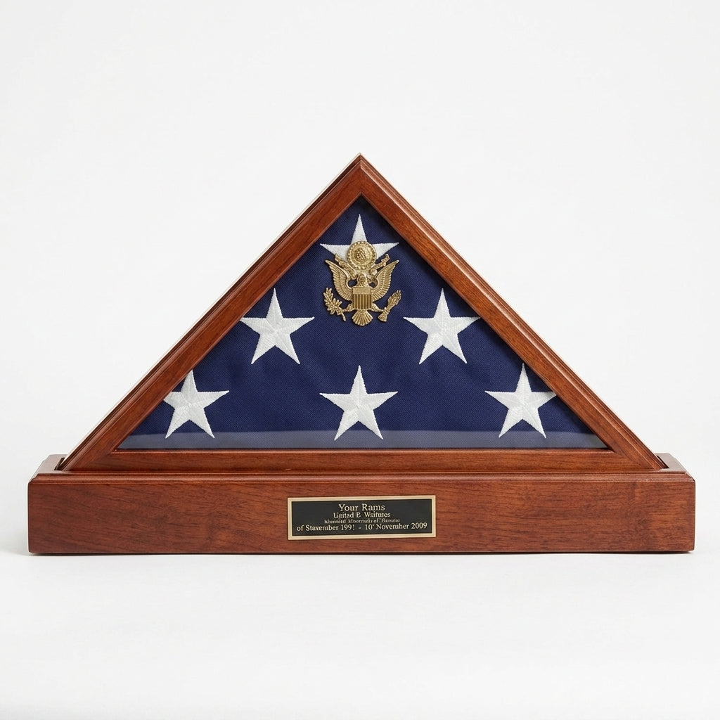 American Burial Flag Case, Burial Flag Display Case, Military Burial Flag Case, Veteran Flag Display Case, Funeral Flag Display Case, American Flag Memorial Case, US Flag Display Case, Triangle Flag Display Case, Military Memorial Flag Case, Burial Flag Holder, veteran memorial gifts, military keepsake display case, patriotic memorial display
retired military gift ideas, military honor display case, memorial shadow box for veterans, USA flag preservation case, military remembrance gifts