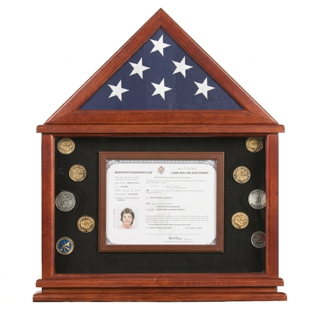 Certificate Holder for 5x9 Flag, 5x9 Flag Certificate Holder, Flag and Certificate Display Case, 5' x 9' Flag Display Case, 5' x 9.5' Flag and Certificate Case, Military Flag Certificate Display, American Flag Certificate Holder, Veteran Flag Display Case, Burial Flag Certificate Case, Memorial Flag and Certificate Display, Military Certificate Display Case, Flag Document Display Case, Flag Presentation Case, Military Shadow Box, Wooden Flag Display Case, American Flag Frame, Flag and Medal Display Case