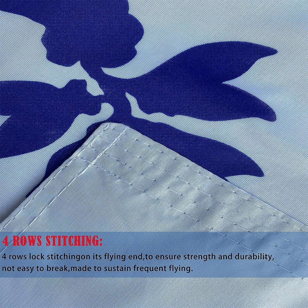 US Coast Guard Flag 3x5 Outdoor Double Sided- Heavy Duty 3ply United States Coast Guard Flag Super Durable 4 Rows Stitched Edge Canvas Header with 2 Brass Grommets - The Military Gift Store