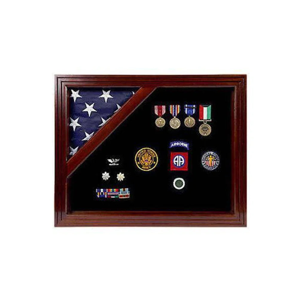 Flag Boxes, Flag Display Box, Flag Boxes, Flag Display Box, Corner Flag Display Case, The Military Gift Store, Flag Display Cases For 3'X5' Flag