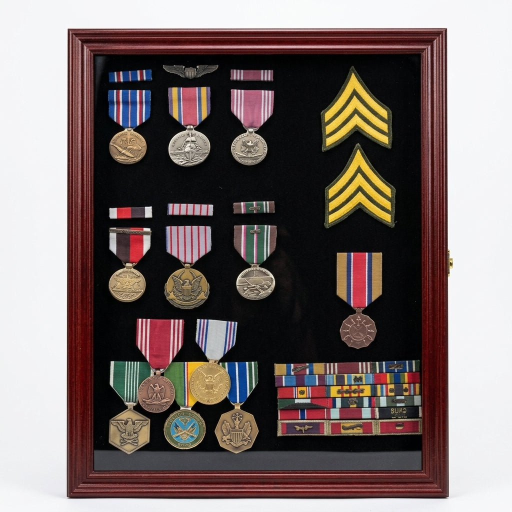 Military Medal Display Case, Military Display Cabinet, Military Shadow Box, Military Memorabilia Display Case, Medal Display Cabinet, Wall Display Case, Military Awards Display Case, Military Pin Display Case, Military Patch Display Case, Military Badge Display Case, Veteran Medal Display Case, Military Keepsake Display, Military Insignia Display Case, Military Collection Display Cabinet, Wall-Mounted Medal Display, Glass Display Cabinet for Medals, Military Award Display Frame