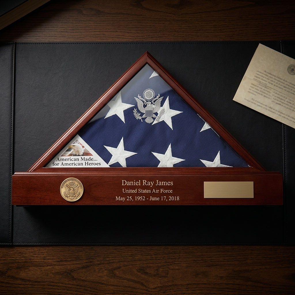 Flag and Personalized Pedestal Display Case, Personalized Flag Display Case, Flag Display Case with Pedestal, Personalized Flag Case, American Flag Display Case, Military Flag Display Case, Memorial Flag Display Case, Veteran Flag Display Case, Wooden Flag Display Case, Flag Display Cabinet, Military Memorial Display, Veteran Tribute Display, Personalized Military Gift, American Flag Keepsake, Military Retirement Gift, Patriotic Home Display, Military Service Recognition, Memorial Flag Holder