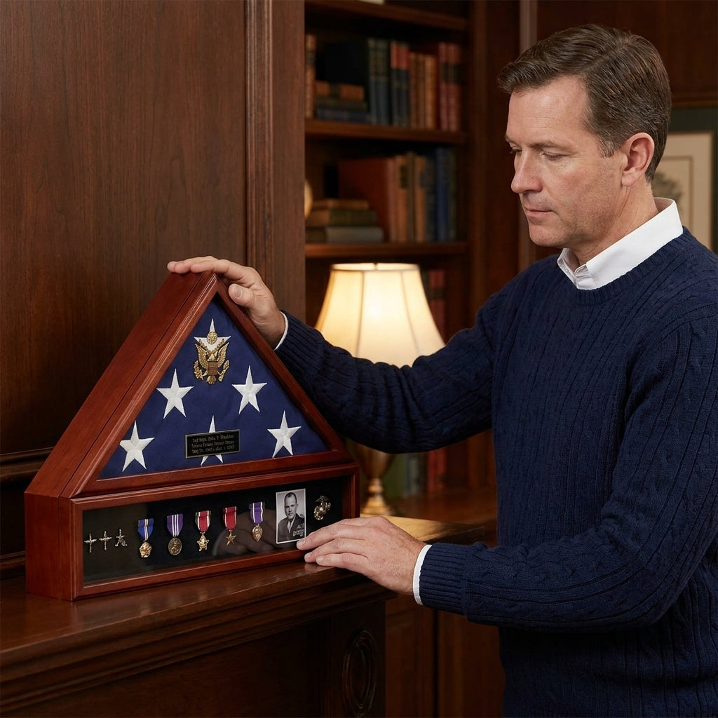 American Flag and Medal Display Case, Flag and Medal Display Memorabilia Case, Military Flag and Medal Display Case, Veteran Flag and Medal Display Case, American Flag Memorabilia Display Case, Military Memorabilia Display Case, Flag Medal Shadow Box, Military Awards Display Case, Veteran Memorabilia Case, Flag and Medal Shadow Box, Military Medal Shadow Box, Veteran Award Display Case, Military Achievement Display Case, Service Medal Display Cabinet, Military Recognition Display Case