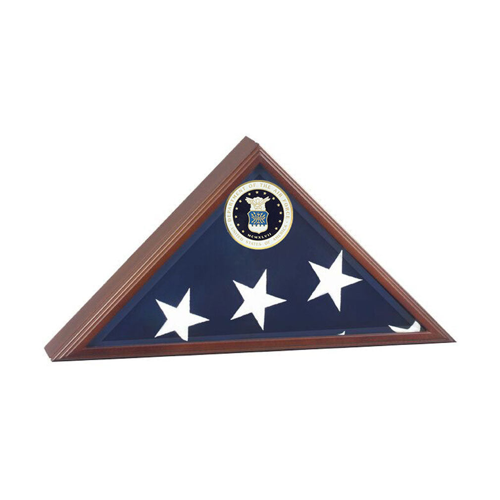 Extra Large American Burial Flag Case, Extra Large Vice Presidential Flag Case, Extra Large American Burial Flag Case, Large Presidential Flag Case, The Military Gift Store, 5' X 9' Flag Case