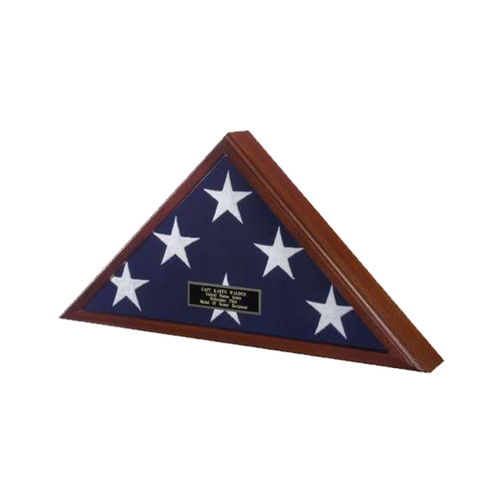 Veteran American Flag Display Case, Veteran American Flag Display Case, Burial Flag Cases, The Military Gift Store, Burial Flag display cases