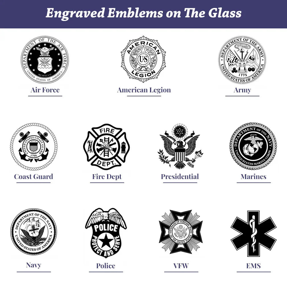 5'x9' Flag Display Case for American Veteran Burial Flag - Solid Wood, Cherry Finish with Name Plate Space, Navy, 5x9 Navy Flag Display Case for American Veteran Burial Flag, The Military Gift Store, Army Flag Display Cases