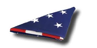 3' X 5' American Pre Folded Flags, Folded American Flag, , The Military Gift Store, folded flag