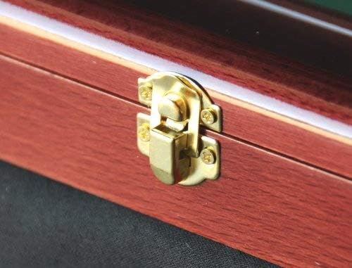 Very Large Challenge Coin Display Case in Cherry Wood Finish, , The Military Gift Store, Coin Display Case