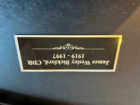 Large Name Plate - 3”tall x 6“wide, , The Military Gift Store, Laser Engraved Name Plates