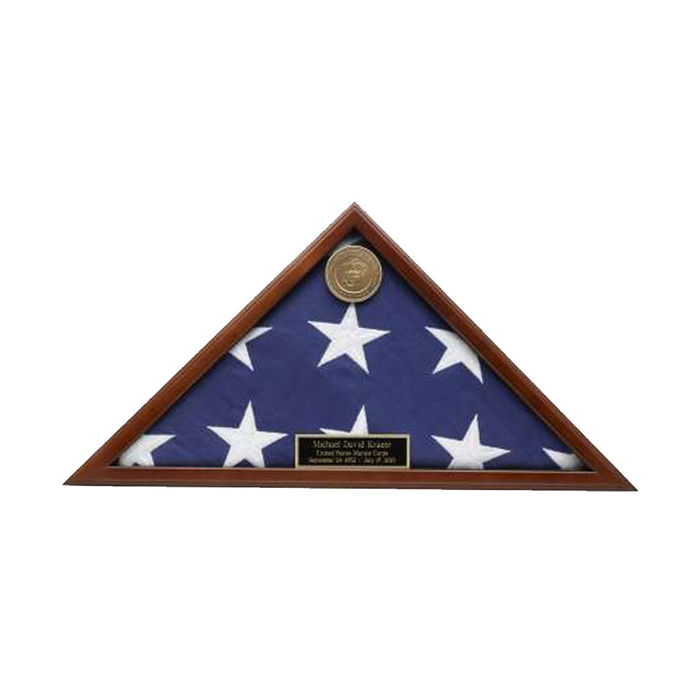 Veteran American Flag Display Case, Veteran American Flag Display Case, Burial Flag Cases, The Military Gift Store, Burial Flag display cases
