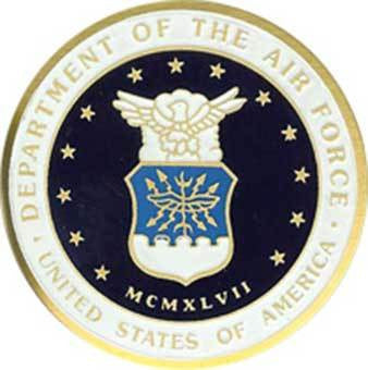 Flags Connections AIR FORCE Color Medallion