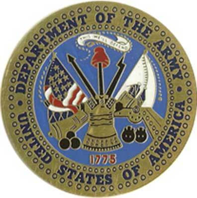 Flags Connections ARMY Color Medallion, , The Military Gift Store, Awards Display Cases, Awards Display Frames (62)