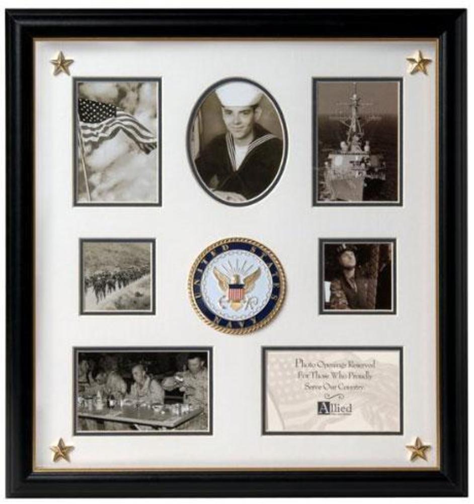 Flag Connections United States Navy Collage Frame., Flag Connections United States Navy Collage Frame, The Military Gift Store, Picture Collage Frame