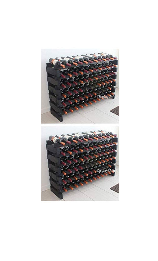 Wine Rack Stackable Storage Stand Display Shelves (144 Slots), , The Military Gift Store, Top Level Category (1)