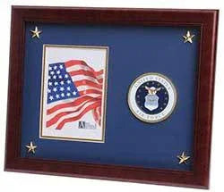 Aim High Air Force Medallion 8-Inch by 10-Inch Certificate and Medal Frame, Aim High Air Force Medallion 8-Inch by 10-Inch Certificate, The Military Gift Store, Air Force flag display cases, Air force Retirement Shadow Boxes (61)