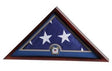 Flag Connections Flag Display Case with Coast Guard Medallion, , The Military Gift Store, 5' X 9' Flag Case
