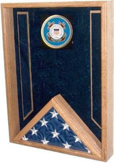 Flag case - Shadow Box., , The Military Gift Store, Flag Case with Display Shadow Box
