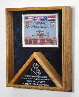 Flag case - Shadow Box.