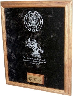 Air Force Awards Display Case., , The Military Gift Store, Military medal and Certificate frame
