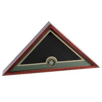 Army Flag Medallion Display Case,Flag Cases - Mahogany, Army Flag Medallion Display Case,Flag Cases., The Military Gift Store, Flag Cases