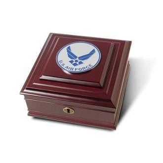 Air Force Medallion Desktop Box