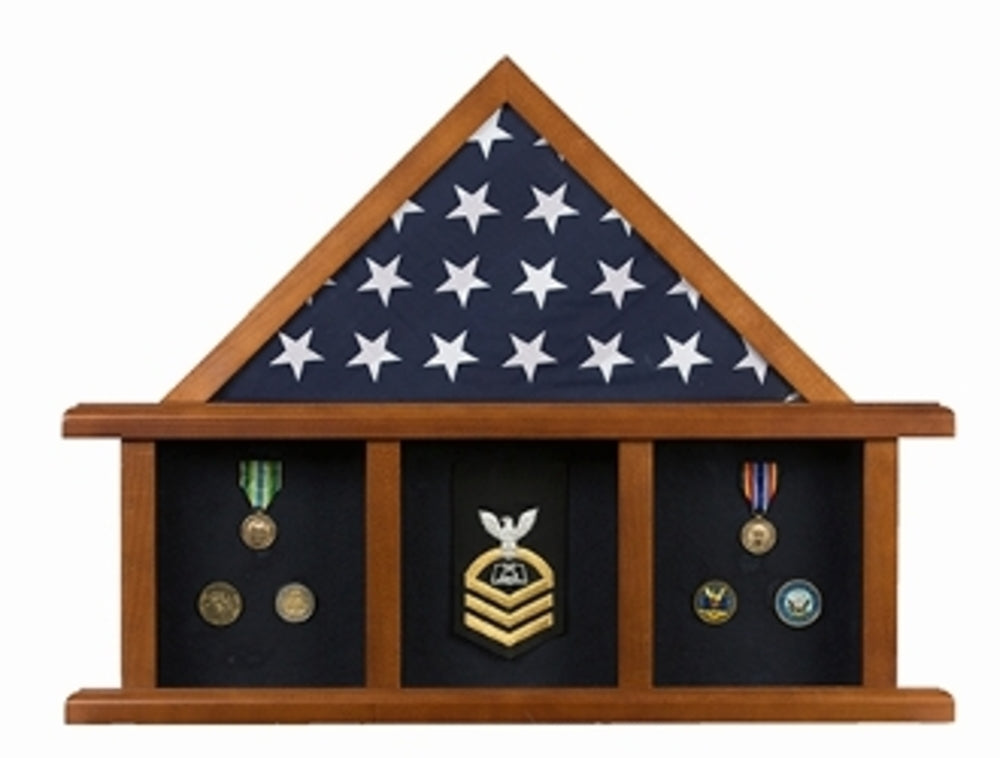 The Colonial Flag Display Case., , The Military Gift Store, Colonial Flag Display