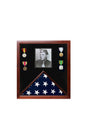 Military Photo Flag and Medal Display Case, , The Military Gift Store, American Flag Frames (43)