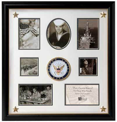 Flags Connections United States Navy Collage Frame, , The Military Gift Store, Awards Display Cases, Awards Display Frames (62)