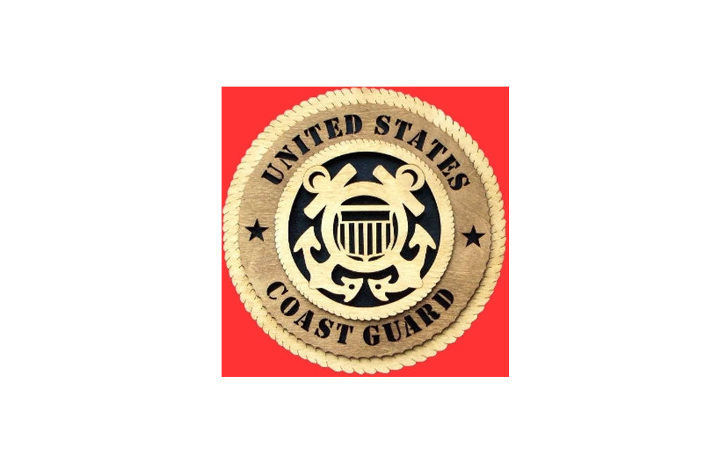 Coast Guard Wall Tributes, Coast Guard Gifts - Engraving Text, , The Military Gift Store, Wall Tributes