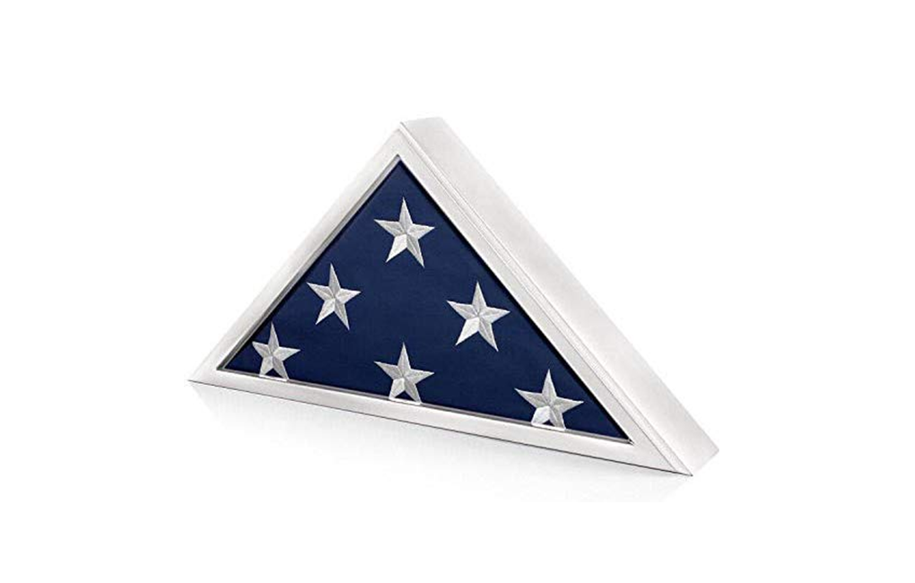 Memorial Flag Display Case for Burial and Presentation Flags, 5x9 Feet (White), Memorial Flag Display Case for Burial and Presentation Flags, The Military Gift Store, Flag Case