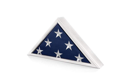 Memorial Flag Display Case for Burial and Presentation Flags, 5x9 Feet (White), Memorial Flag Display Case for Burial and Presentation Flags, The Military Gift Store, Flag Case
