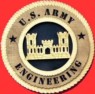 Engineering Wall Tributes- Army Engineering Wall Tribute, , The Military Gift Store, Wall Tributes