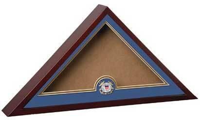 Flags Connections United States Coast Guard Interment Burial Flag Display Case