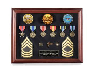 Large American Medal frames, Medal Shadow Cases, , The Military Gift Store, Air Force flag display cases, Air force Retirement Shadow Boxes (61)