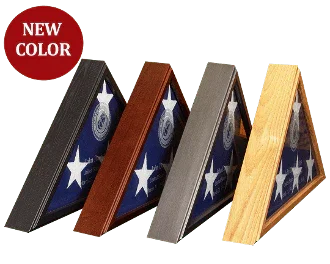 Sergeant Flag Case, Personal Inscription Engraving., , The Military Gift Store, Casket Flag display Cases