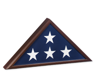 Personalized Flag Display Case For Military Casket Flag, , The Military Gift Store, Personalized Flag Case