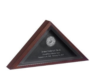 Personalized Flag Display Case, , The Military Gift Store, Personalized Flag Display Case