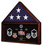Military Retirement Shadow Box, Memorial American Flag Case Memorabilia, Military Retirement Shadow Box & Memorial American Flag Case, The Military Gift Store, Burial Flag Display Cases fit 5ft X 9.5ft Flags (31)
