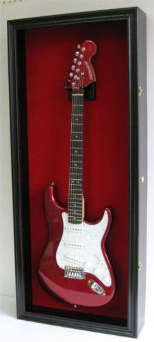 Fender, Electric, Gibson Les Paul Guitar Display Case Rack Hanger Cabinet, Fender, Electric, Gibson Les Paul Guitar Display Case Rack, The Military Gift Store, Display Case Accessories