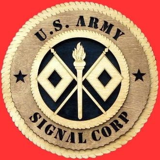Signal Corps Wall Tributes, , The Military Gift Store, Wall Tributes