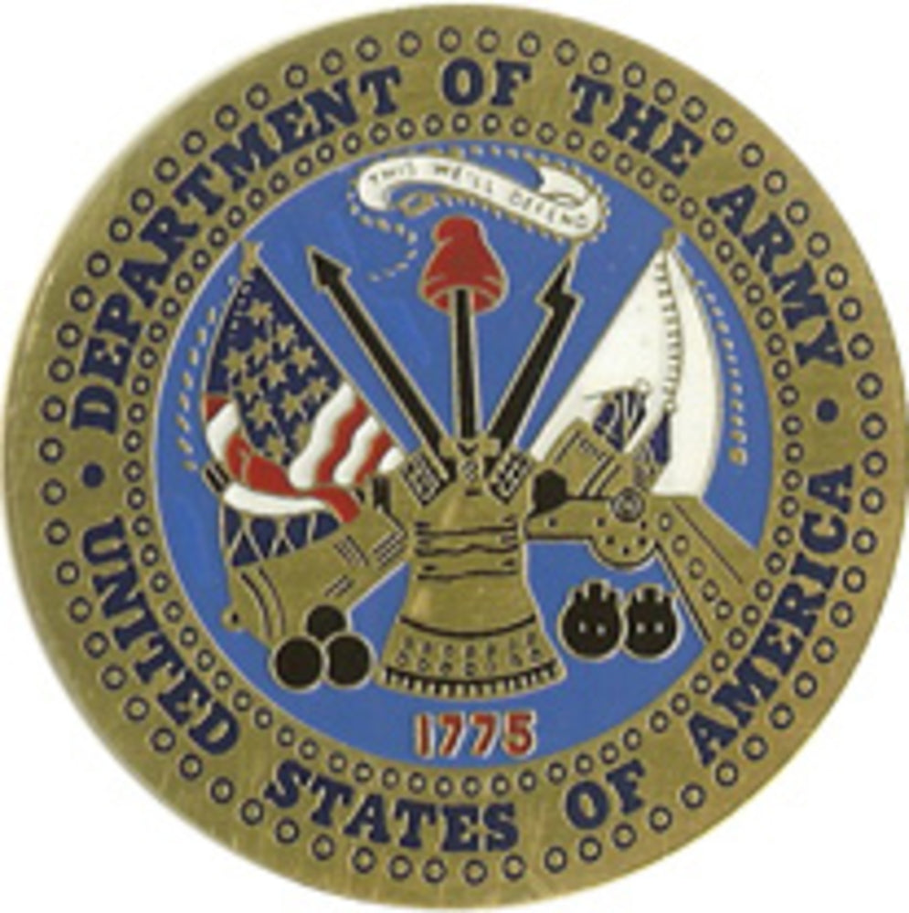 ARMY Color Medallion., , The Military Gift Store, Single Medal