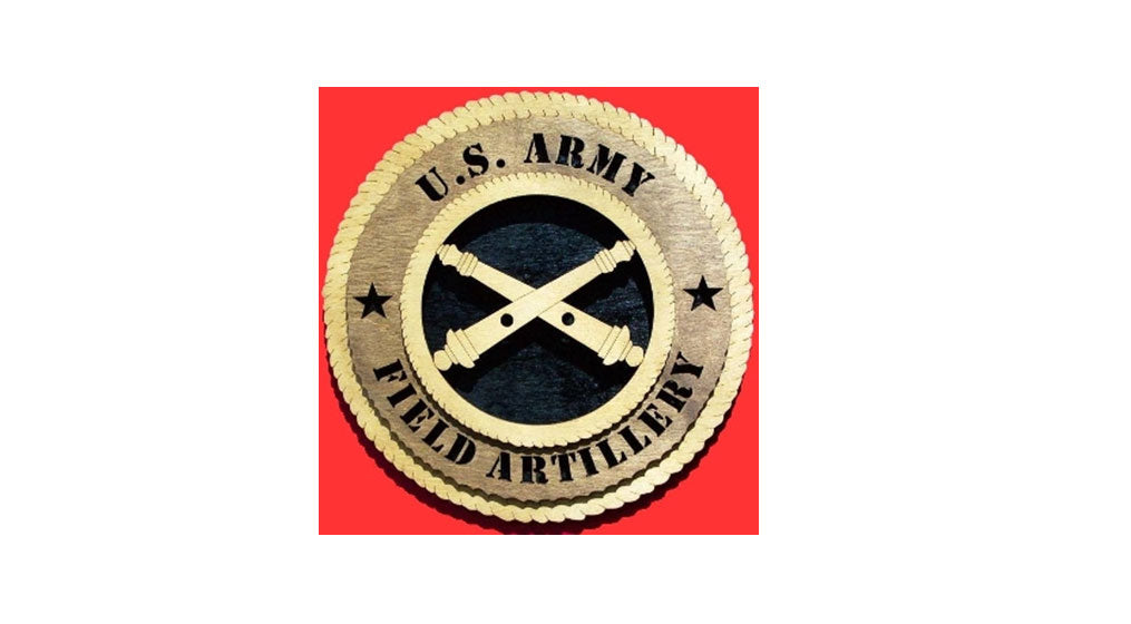 Field artillery Wall Tributes, , The Military Gift Store, Wall Tributes