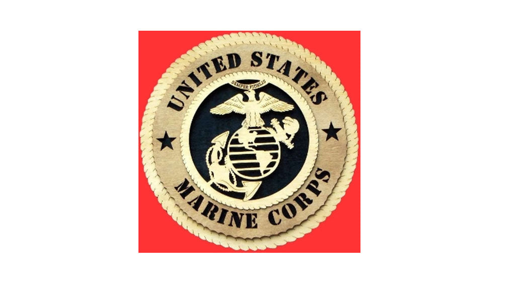 Marine Corp wall tribute, Laser Wall Tributes, Laser Wall Tributes, The Military Gift Store, Wall Tributes