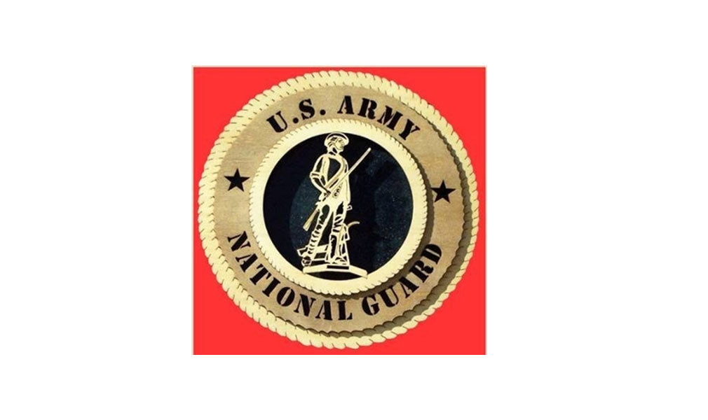 National Guard Wall Tribute, National Guard Wood Wall Tribute, , The Military Gift Store, Wall Tributes