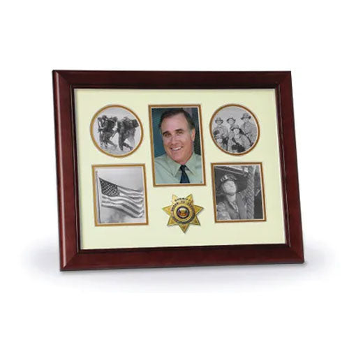 11X14 MAH Sheriff Collage Frame, , The Military Gift Store, Picture Collage Frame