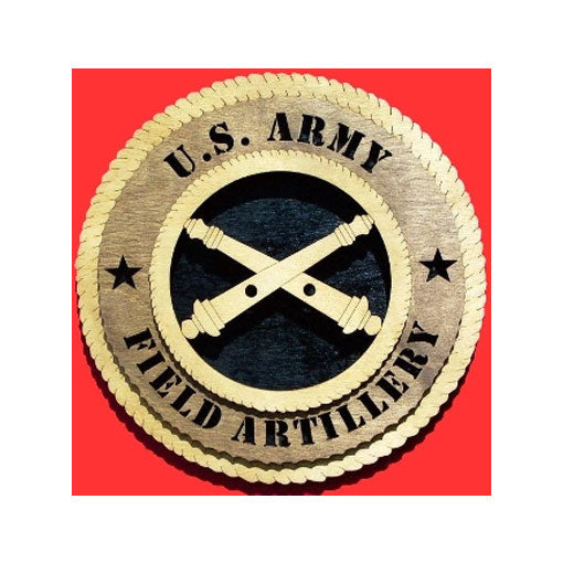 Field artillery Wall Tributes - 12"., , The Military Gift Store, Wall Tributes